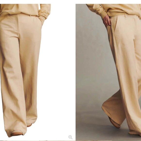 TWP Howard Pant in Butter Sz 4 - Picture 14 of 14